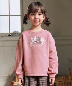 ANY / エニィ スウェット | なかよしサガラ刺繍 裏シャギー トレーナー