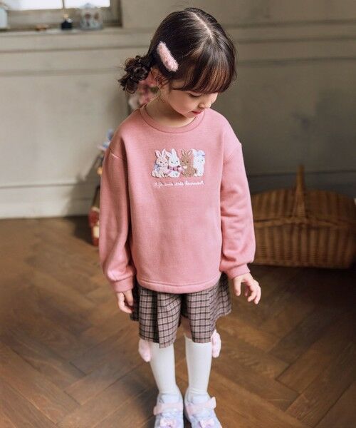 ANY / エニィ スウェット | なかよしサガラ刺繍 裏シャギー トレーナー | 詳細1