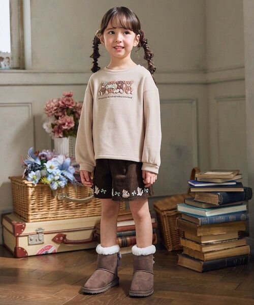 ANY / エニィ スウェット | なかよしサガラ刺繍 裏シャギー トレーナー | 詳細11