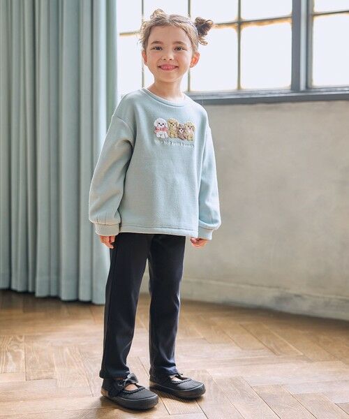 ANY / エニィ スウェット | なかよしサガラ刺繍 裏シャギー トレーナー | 詳細18