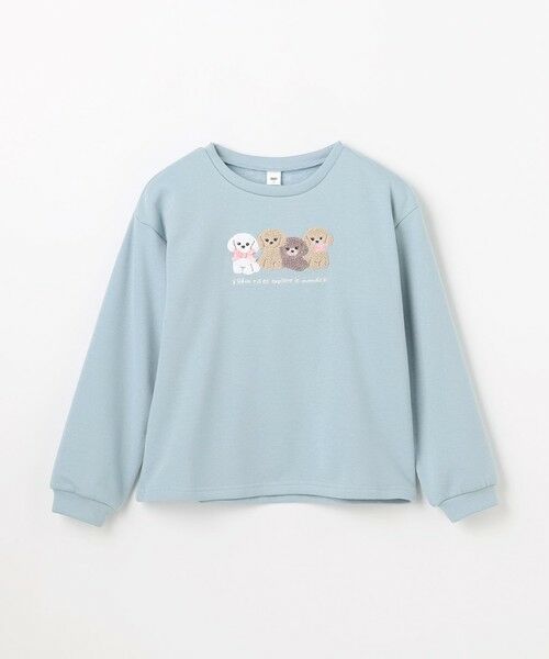 ANY / エニィ スウェット | なかよしサガラ刺繍 裏シャギー トレーナー | 詳細19