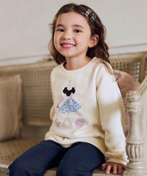 ANY / エニィ スウェット | ドレスモチーフ 裏シャギー トレーナー | 詳細4