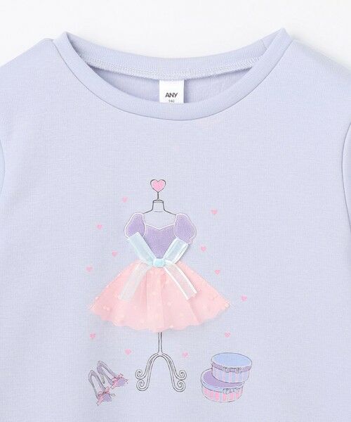 ANY / エニィ スウェット | ドレスモチーフ 裏シャギー トレーナー | 詳細11