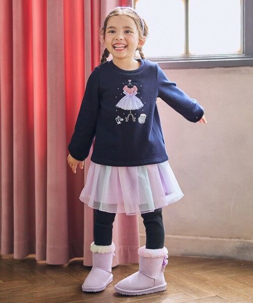 ANY / エニィ スウェット | ドレスモチーフ 裏シャギー トレーナー | 詳細17