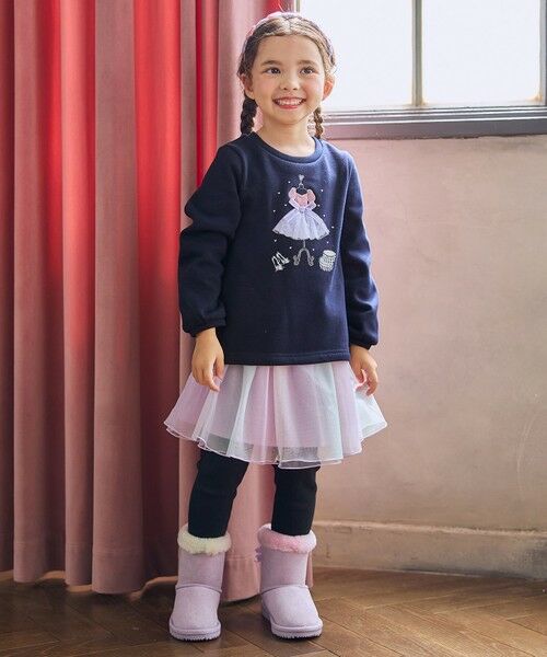 ANY / エニィ スウェット | ドレスモチーフ 裏シャギー トレーナー | 詳細18