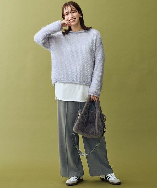 ANY / エニィ ショルダーバッグ | カラーファーバッグ | 詳細1