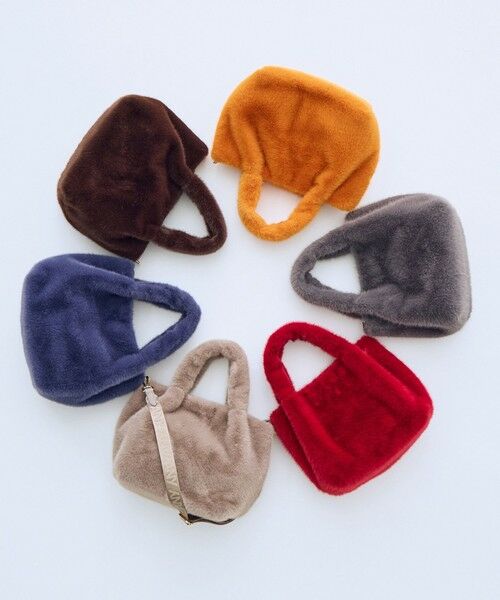 ANY / エニィ ショルダーバッグ | カラーファーバッグ | 詳細4