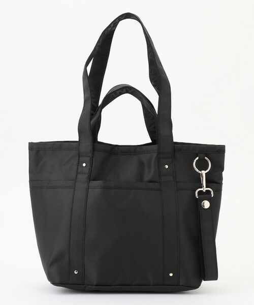 ANY/エニィ 【A4サイズ収納可】Ｗナイロントートバッグ ブラック F
