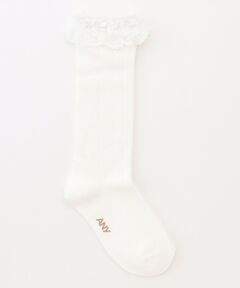 ANY / エニィ ソックス | レースハイソックス