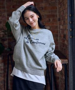 ANY / エニィ ニット・セーター | 刺繍ロゴニット