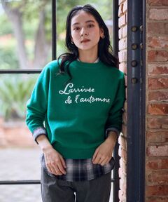 ANY / エニィ ニット・セーター | 刺繍ロゴニット