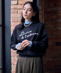 ANY / エニィ ニット・セーター | 刺繍ロゴニット