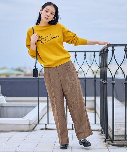 ANY / エニィ ニット・セーター | 刺繍ロゴニット | 詳細8