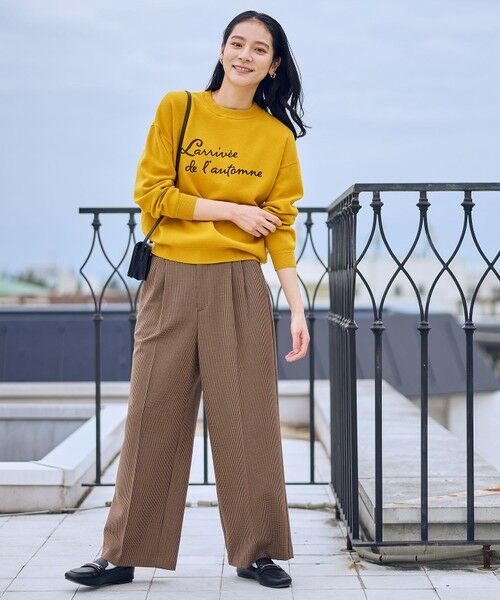 ANY / エニィ ニット・セーター | 刺繍ロゴニット | 詳細10