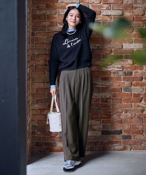 ANY / エニィ ニット・セーター | 刺繍ロゴニット | 詳細26