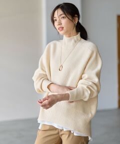 ANY / エニィ ニット・セーター | 【LEE掲載】ハイネックウィンターニット