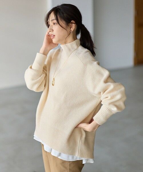 ANY / エニィ ニット・セーター | 【LEE掲載】ハイネックウィンターニット | 詳細4