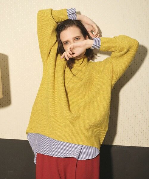 ANY / エニィ ニット・セーター | 【LEE掲載】ハイネックウィンターニット | 詳細22