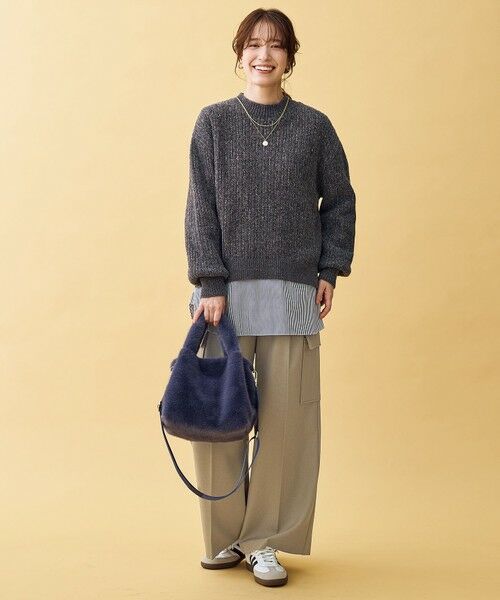 ANY / エニィ ニット・セーター | レーシーモールニット | 詳細2