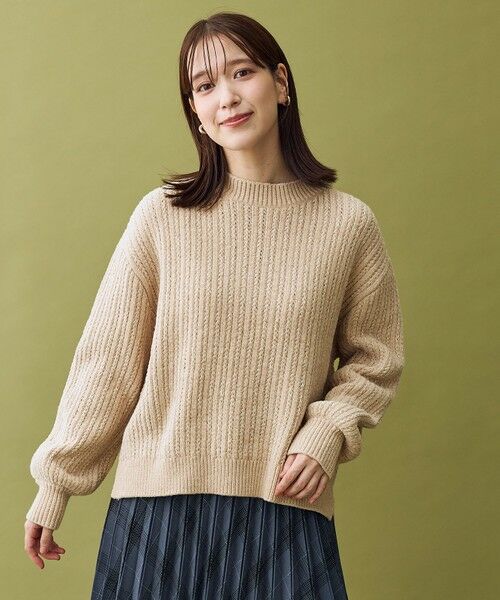 ANY / エニィ ニット・セーター | レーシーモールニット | 詳細6