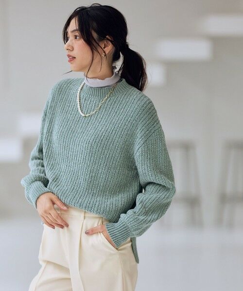 ANY / エニィ ニット・セーター | レーシーモールニット | 詳細17