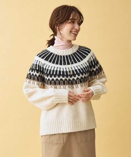 ANY / エニィ ニット・セーター | ノルディックパターンニット | 詳細1