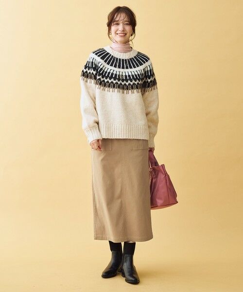 ANY / エニィ ニット・セーター | ノルディックパターンニット | 詳細3