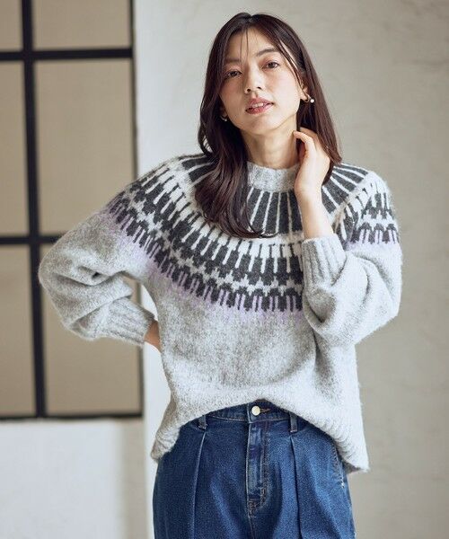 ANY / エニィ ニット・セーター | ノルディックパターンニット | 詳細6