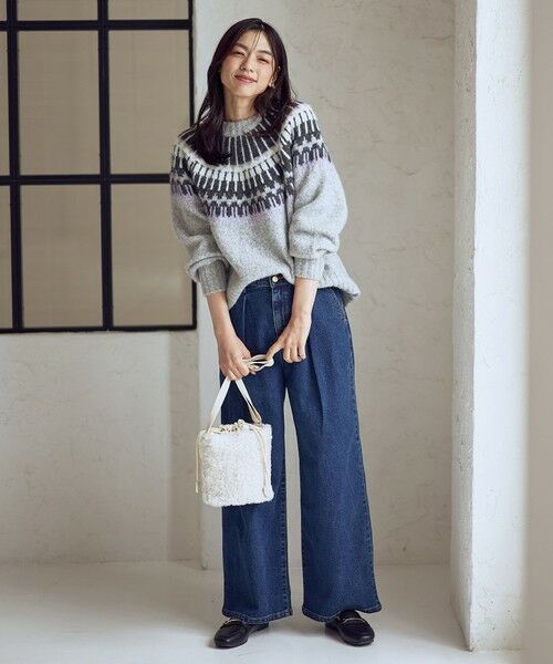 ANY / エニィ ニット・セーター | ノルディックパターンニット | 詳細9