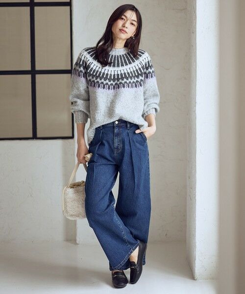 ANY / エニィ ニット・セーター | ノルディックパターンニット | 詳細10
