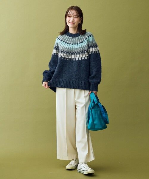 ANY / エニィ ニット・セーター | ノルディックパターンニット | 詳細20