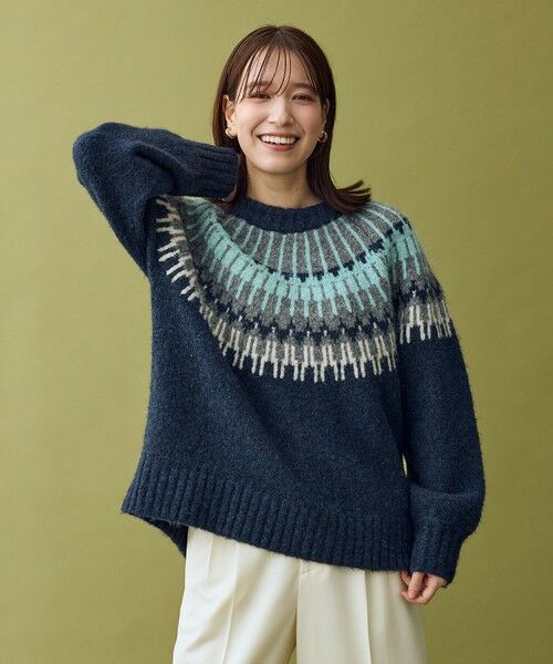 ANY / エニィ ニット・セーター | ノルディックパターンニット | 詳細17