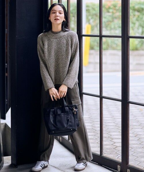 ANY / エニィ ニット・セーター | 【5色展開】バイカラーMIXニット | 詳細3