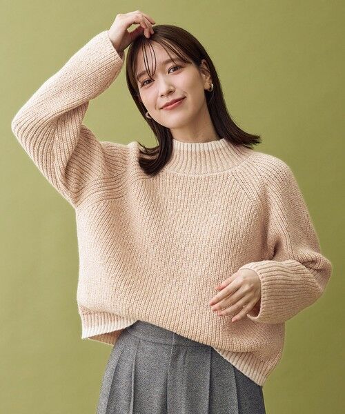 ANY / エニィ ニット・セーター | 【5色展開】バイカラーMIXニット | 詳細18