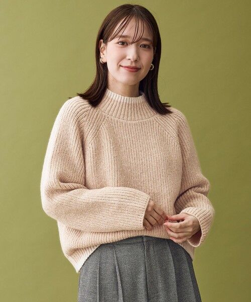 ANY / エニィ ニット・セーター | 【5色展開】バイカラーMIXニット | 詳細19