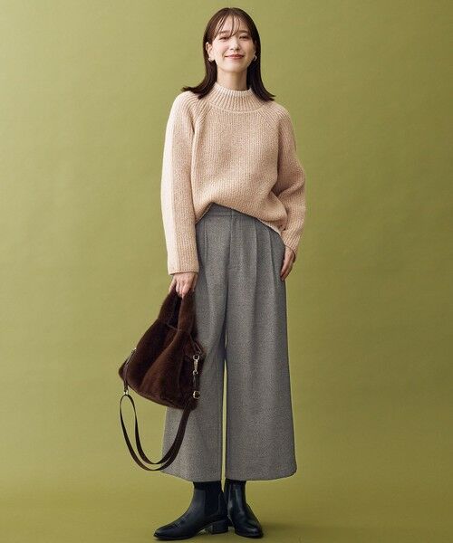 ANY / エニィ ニット・セーター | 【5色展開】バイカラーMIXニット | 詳細20