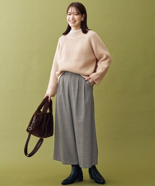 ANY / エニィ ニット・セーター | 【5色展開】バイカラーMIXニット | 詳細21