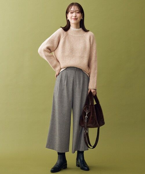 ANY / エニィ ニット・セーター | 【5色展開】バイカラーMIXニット | 詳細22