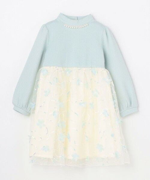 ANY / エニィ ロング・マキシ丈ワンピース | フラワーチュール ドッキングワンピース | 詳細5