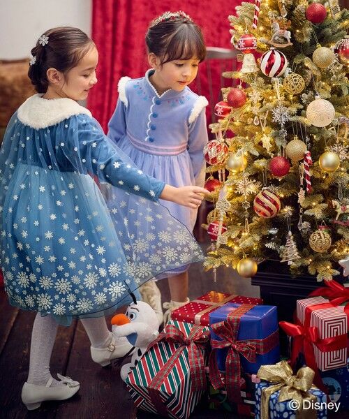 ANY / エニィ ロング・マキシ丈ワンピース | 【ディズニー/FROZEN】エルサ なりきりワンピース | 詳細8