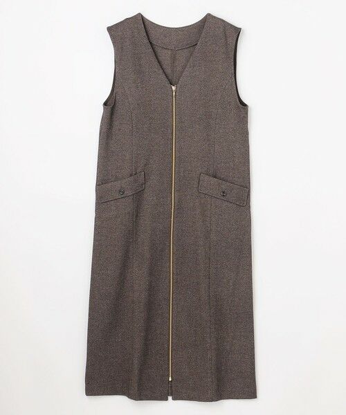 ANY / エニィ ロング・マキシ丈スカート | 【2WAY/セットアップ可】ライトツイードジャンパースカート | 詳細20