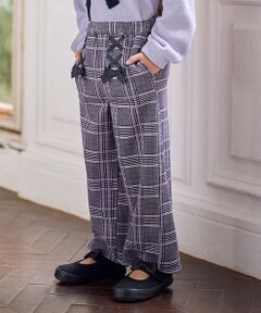 ANY / エニィ その他パンツ | レースアップ 裏シャギーワイドパンツ