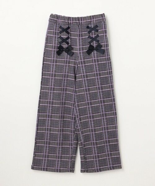 ANY / エニィ その他パンツ | レースアップ 裏シャギーワイドパンツ | 詳細8