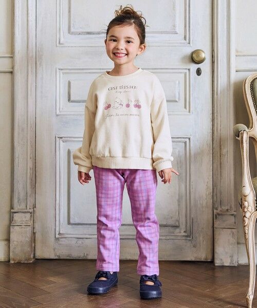 ANY / エニィ その他パンツ | 7days 裏シャギー 総柄ガーリーパンツ | 詳細1