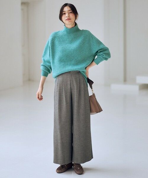 ANY / エニィ その他パンツ | 【6サイズ展開/ウエストゴム】ライトツイードパンツ | 詳細5