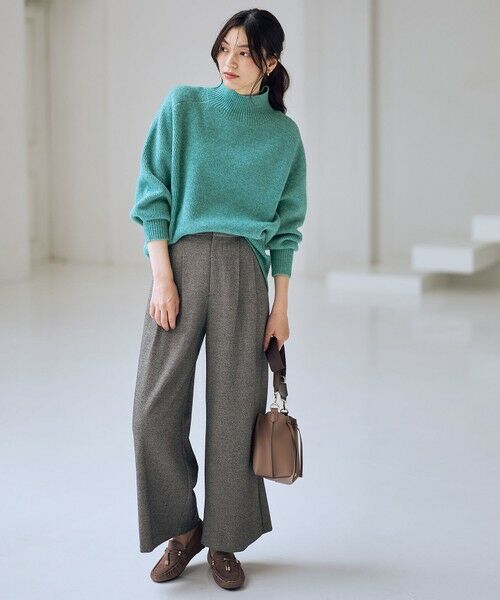 ANY / エニィ その他パンツ | 【6サイズ展開/ウエストゴム】ライトツイードパンツ | 詳細6