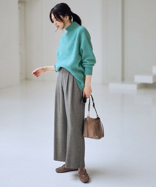 ANY / エニィ その他パンツ | 【6サイズ展開/ウエストゴム】ライトツイードパンツ | 詳細7