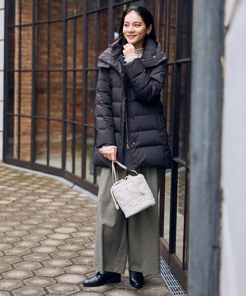 ANY / エニィ その他パンツ | 【6サイズ展開/ウエストゴム】ライトツイードパンツ | 詳細10