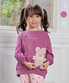 ANY / エニィ スウェット | アニマルポシェット 裏シャギー トレーナー