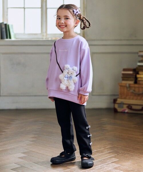 ANY / エニィ スウェット | アニマルポシェット 裏シャギー トレーナー | 詳細16